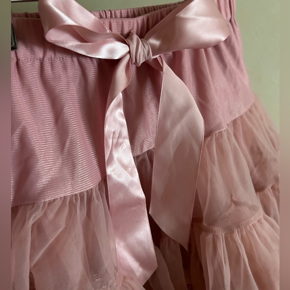 Pink Ruffled Skirt - Picture 4 of 9